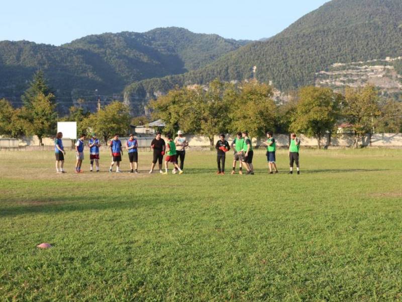 ცაგერის სტადიონზე გაიმართა ზაფხულის ტრადიციული ტურნირი მინი- ფეხბურთში ცხენისწყლის...